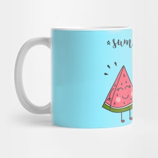 Cute Watermelon In Love Mug